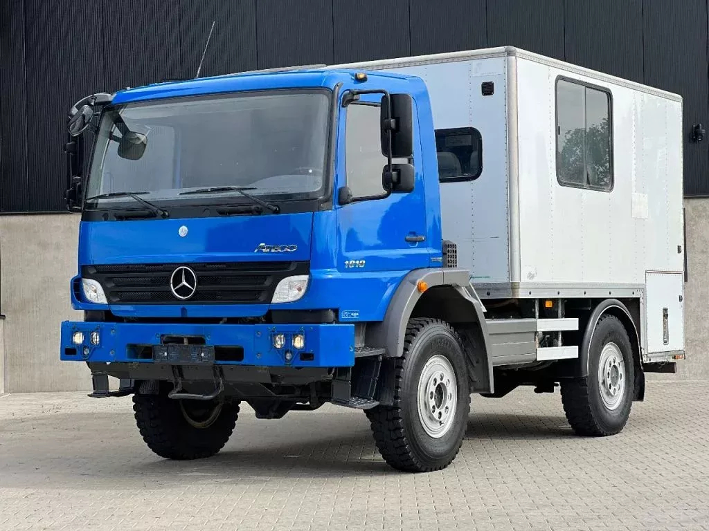 Mercedes-Benz Atego 1018 4x4 / Single Tires / 72.786KM /