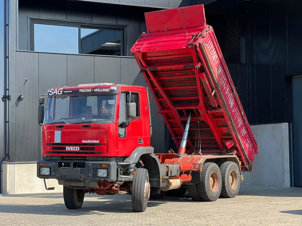 Iveco EuroTrakker 260.37 IVECO-MAGIRUS 260EH 370HP / 6X6 / Meiller-Kipper /185602 KM